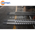 Paralel Twin Screw Barrel για Pvc Compound